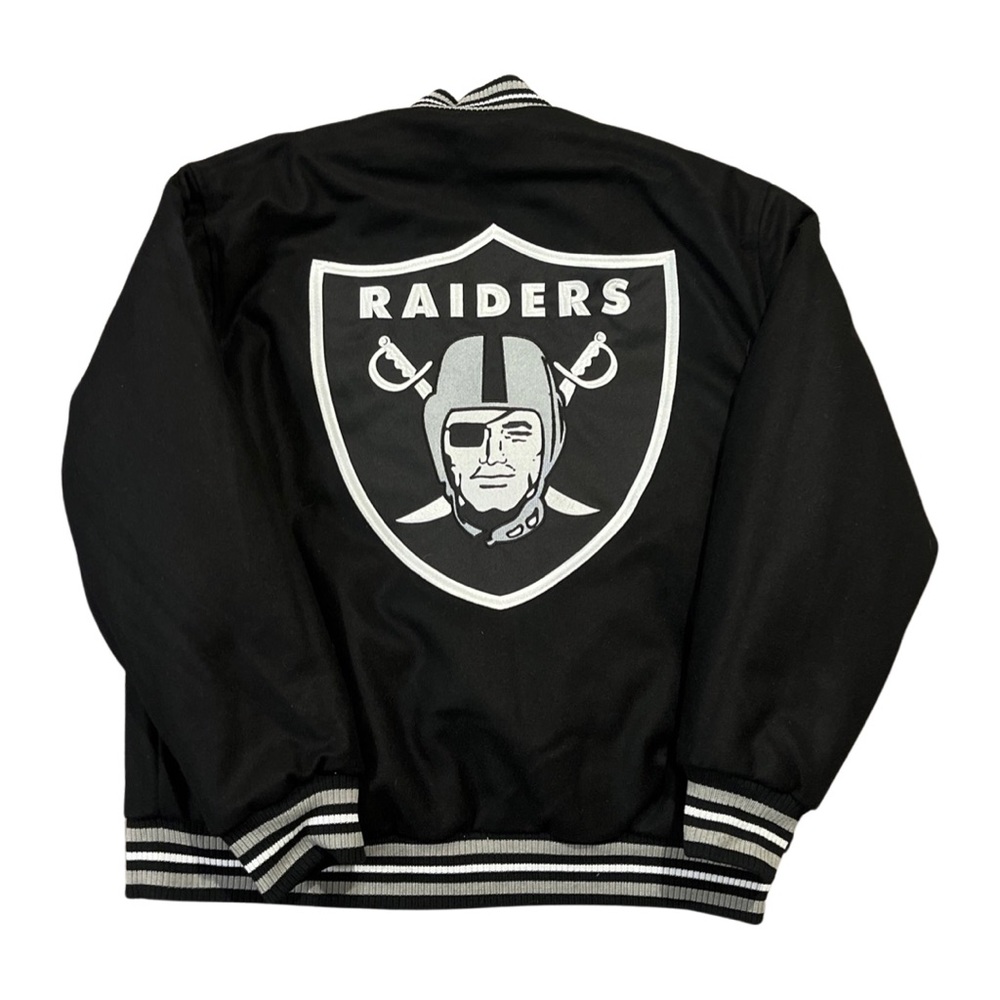 Las Vegas Raiders JH Design Wool Reversible Jacket